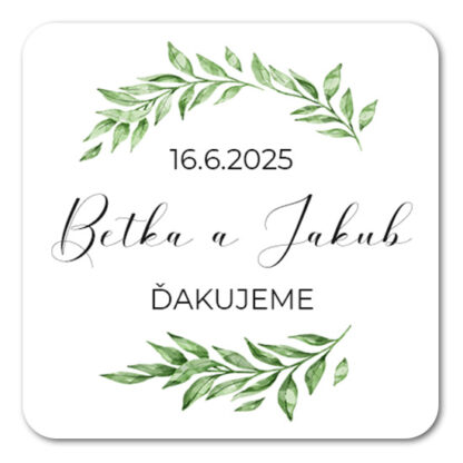 magnetka darcek pre svadobnych hosti pre svadobcanov
